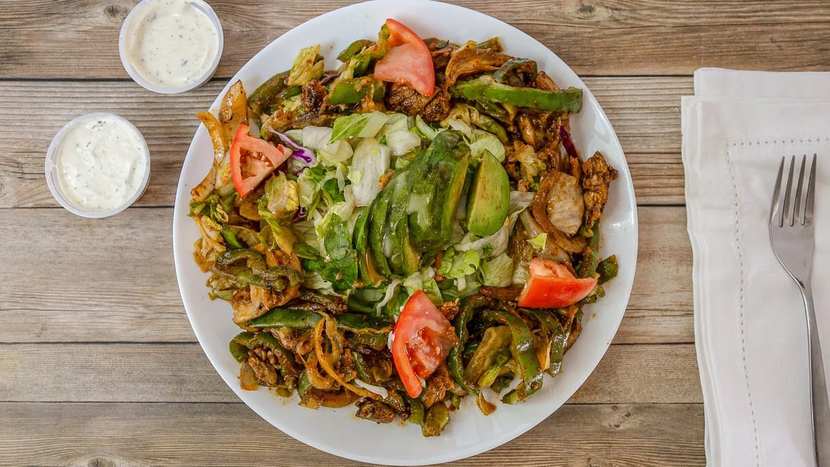 Hacienda fajita plate