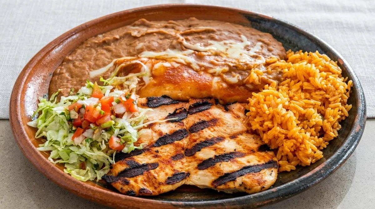 A generous Hacienda Mexican dinner